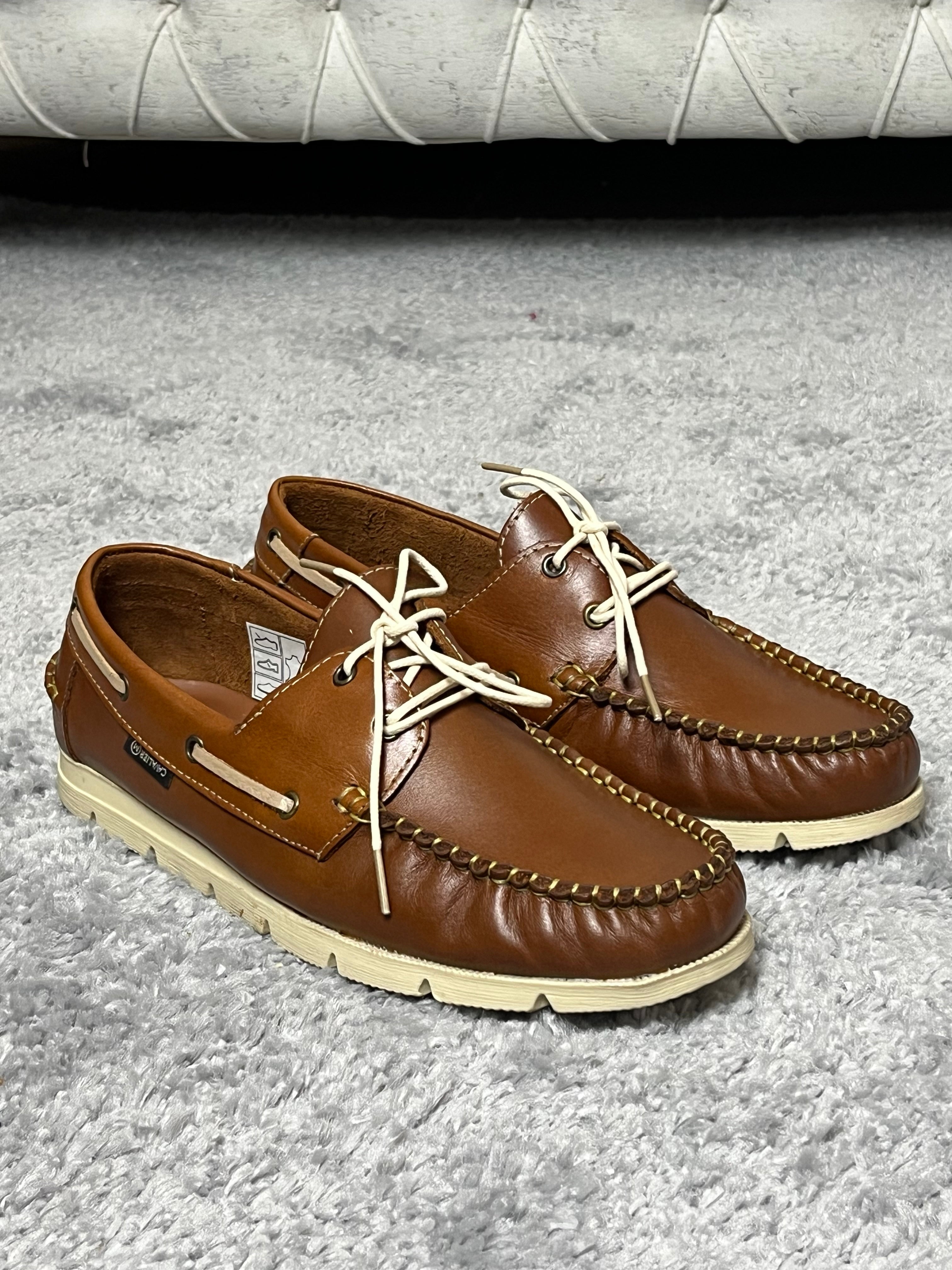 TRAPPEUR BATEAU tabac