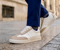basket simba blanc beige