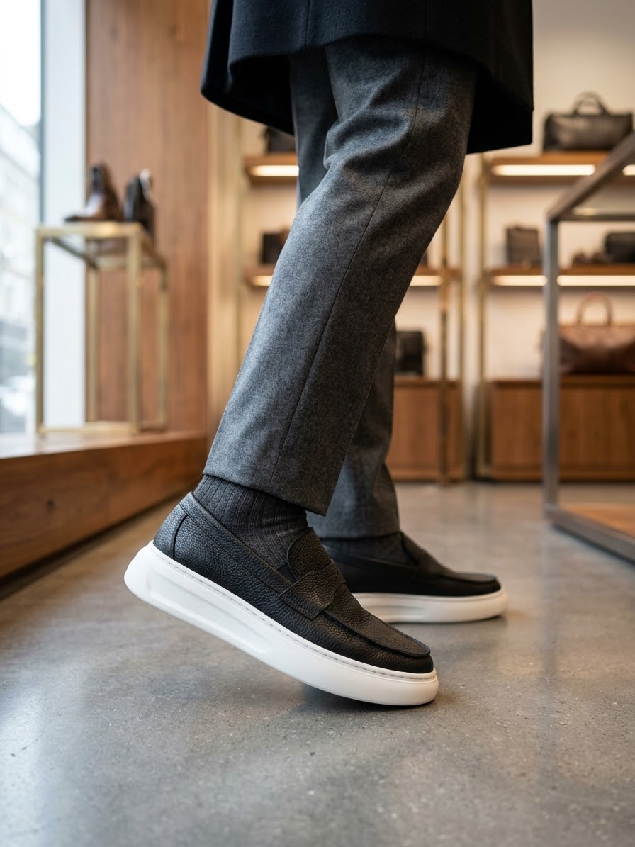 Mocassin S1 NOIR CRISPPY