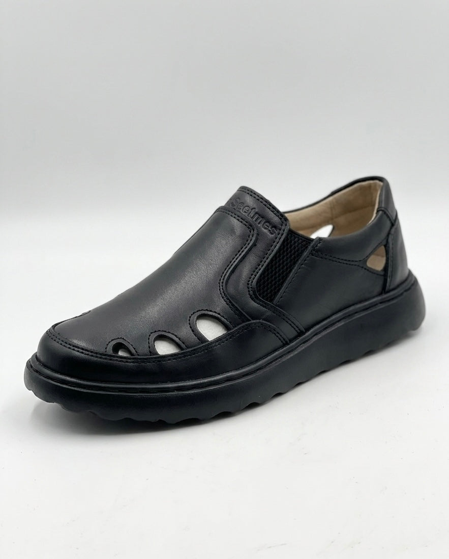 soulier sandale en cuir