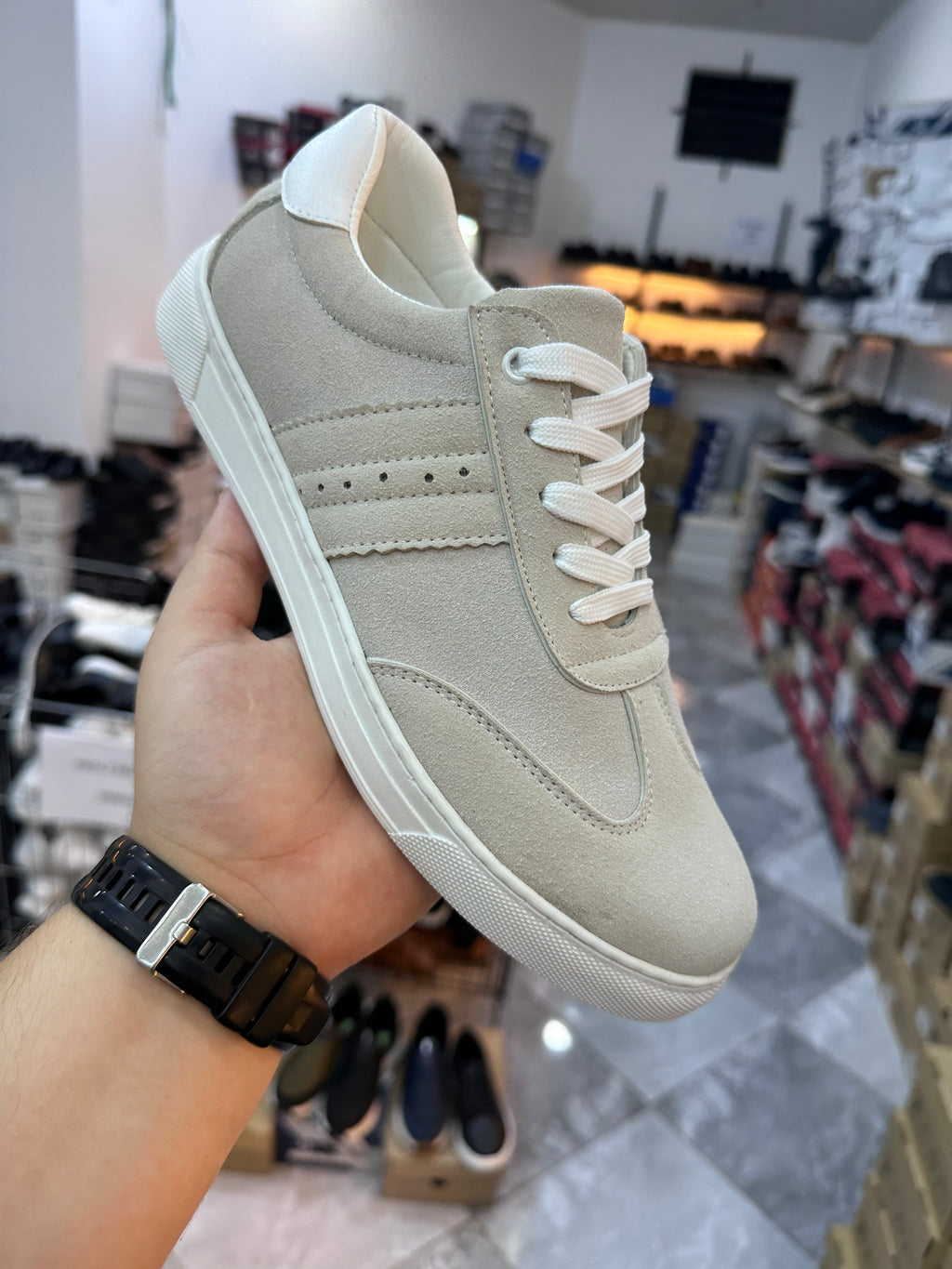 basket simba gris