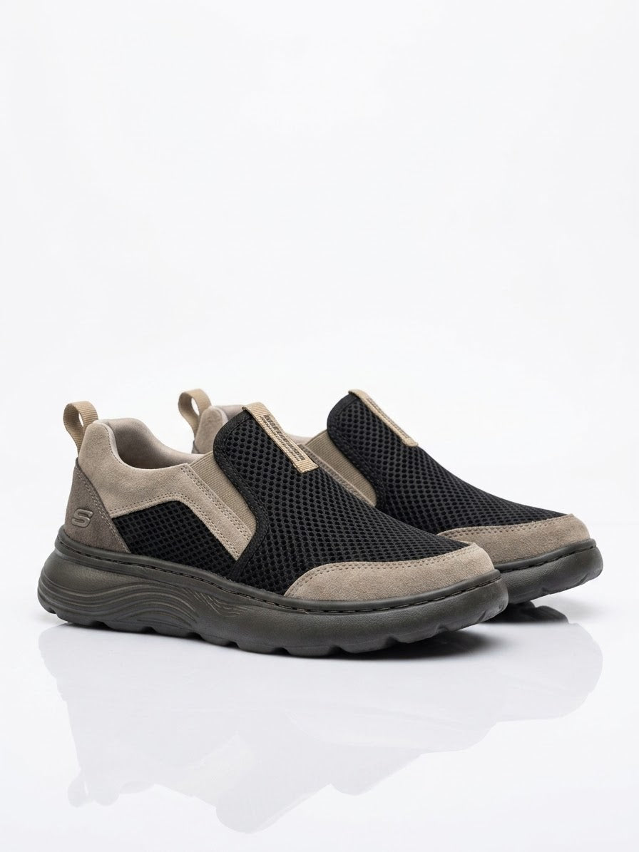 skeachers good noir beige